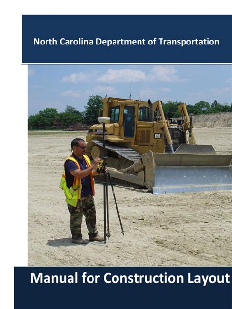 Construction Stakeout Manual .